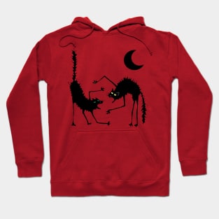 Cat FIGHT !!! Hoodie